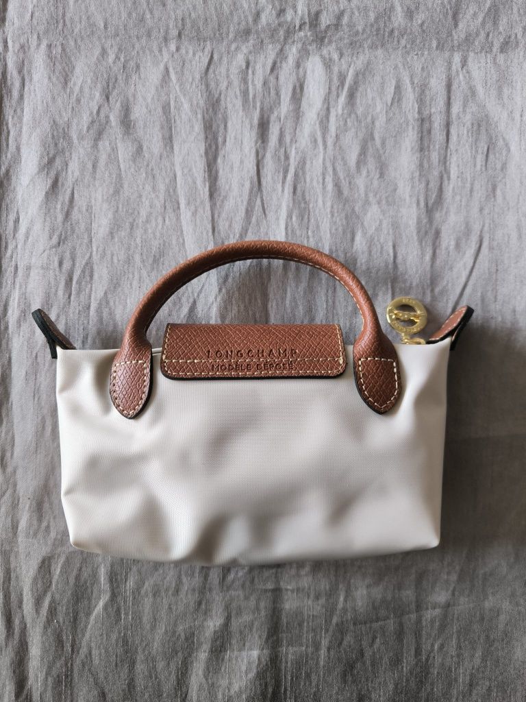 Longchamp bege tamanho xs