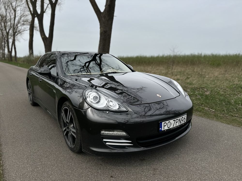 Porsche Panamera 4S, 4.8 V8, PDK, Skóry, Europa, Pneumatyka