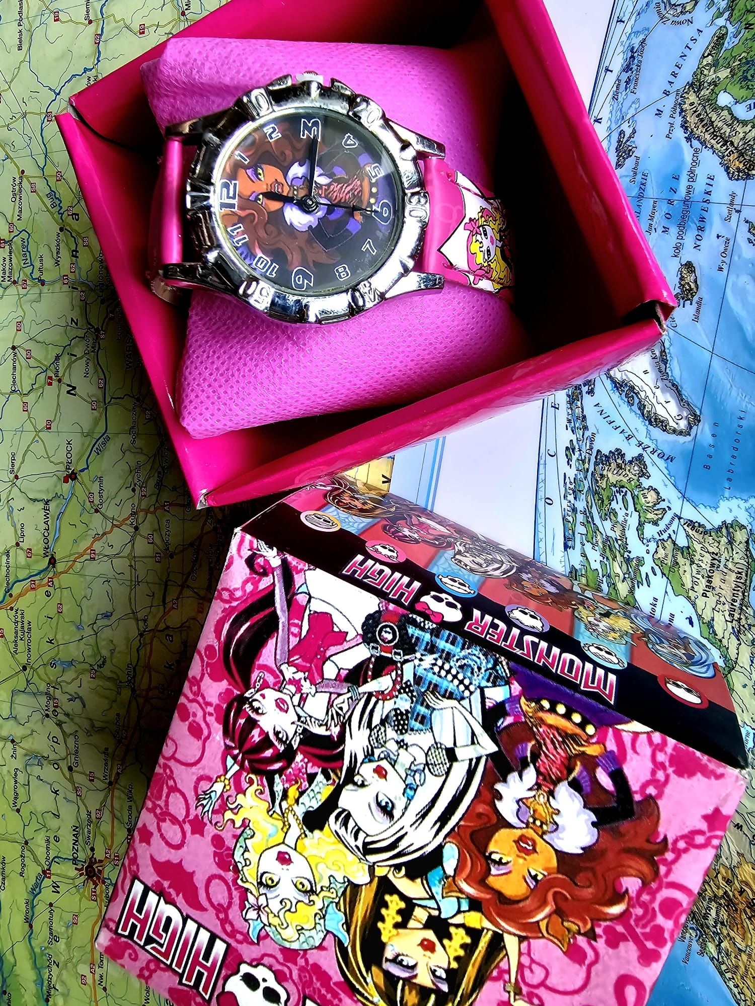 Wyprzedaż nowy zegarek Monster High z opakowaniem
