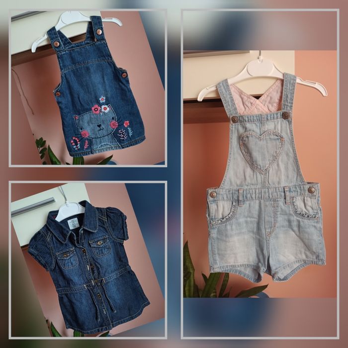 Класний джинсовий одяг 74, 80, 92