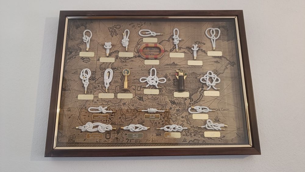 Lote 6 peças decoração náutica