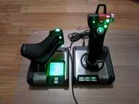 Joystick Logitech Saitek x52 Pro - Stan Jak Nowy