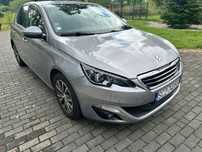 Peugeot 308 Peugeot 308 full opcja super kolor niski przebieg automat! 1.6 120km