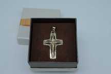 złota zawieszka 585 2,39gram 4cm KRZYŻ krzyżyk NOWY WYSYŁKA GRATIS