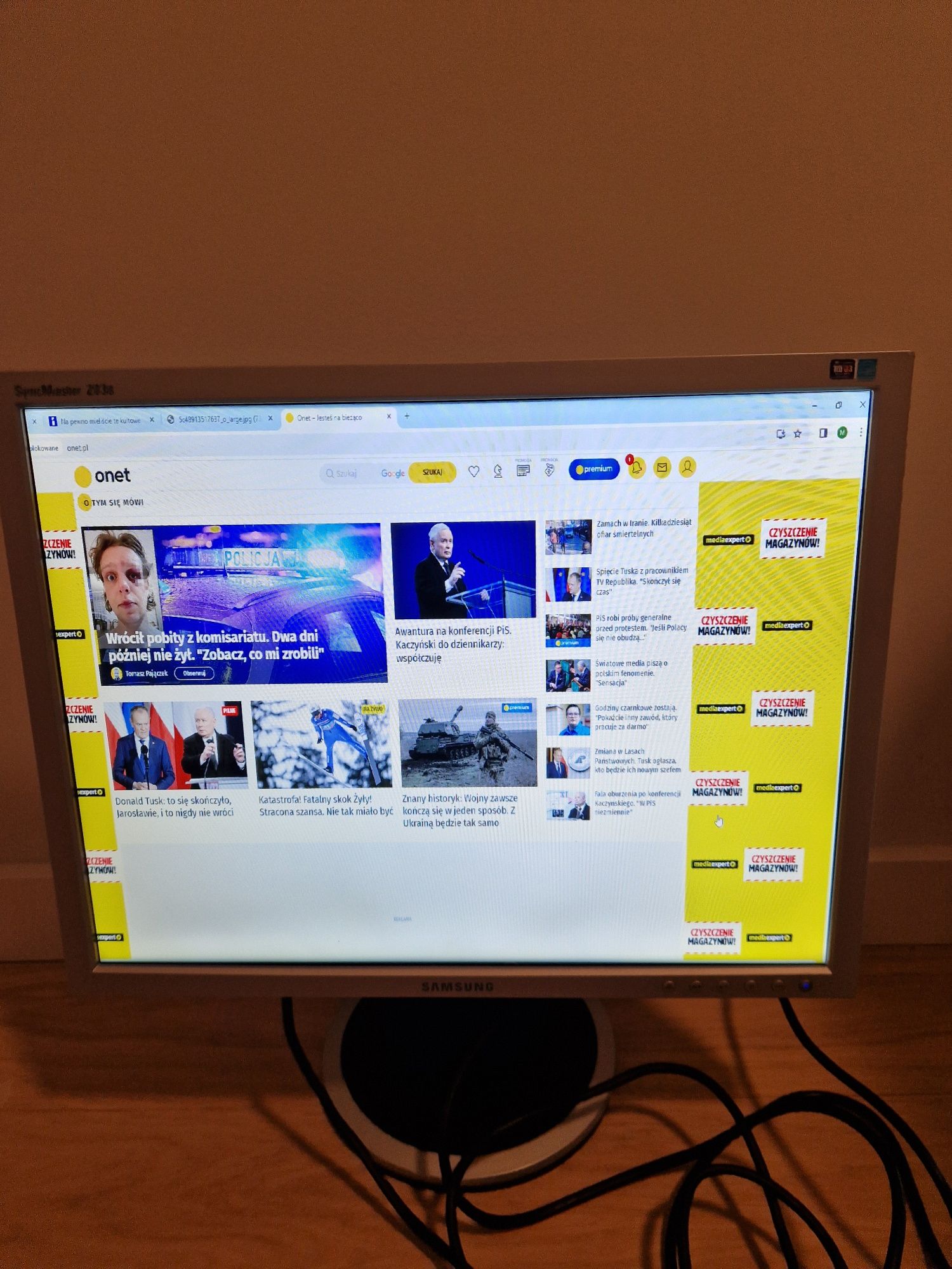 Monitor LCD Samsung 20 cali