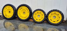 Koła wąskie do międzyrzędzi komplet z oponami r48 r36 john deere 4szt