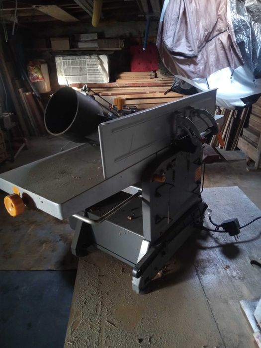 Strugarko grubościówka heblarka + odkurzacz do trocin