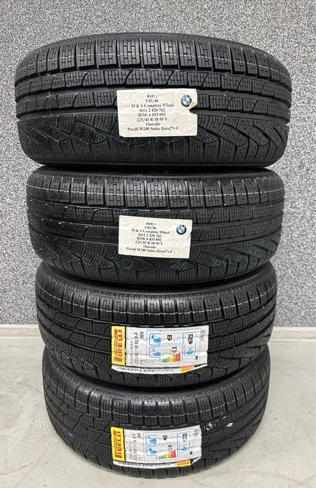 Nowe oryginalne koła zimowe alufelgi 18 Bmw 2 F45 F46
