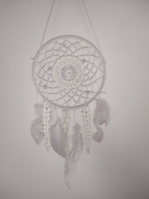 Łapacz snów ozdoba makrama dream catcher