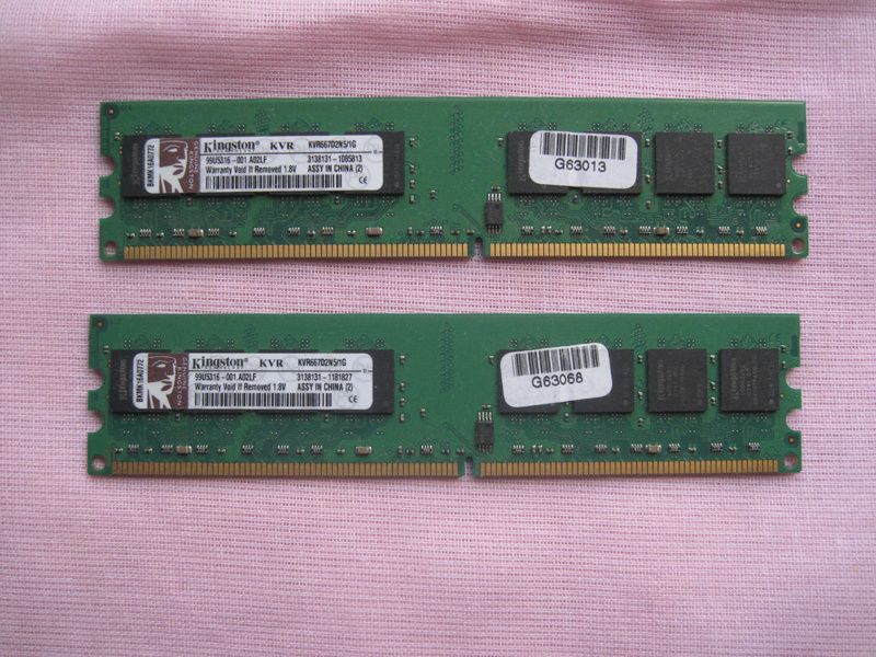 Memórias RAM DDR5 DDR4 DDR3 DDR2