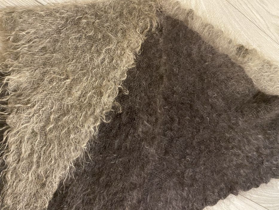 Платок косынка из козьего пуха