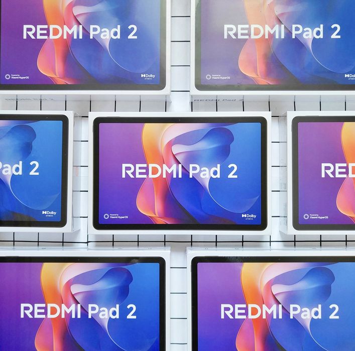 Нові планшети Xiaomi Redmi Pad 2 Wi-Fi 8+256 Graphite Gray/Mint Green