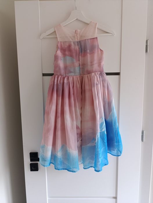 Sukienka kraina lodu Anna i elsa Frozen h&m