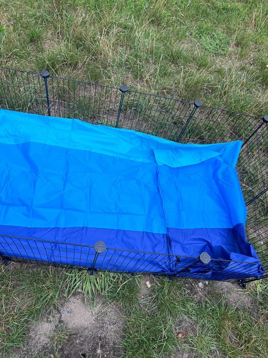 Duża klatka kojec wybieg dla świnki królika zwierząt modułowy NOWY