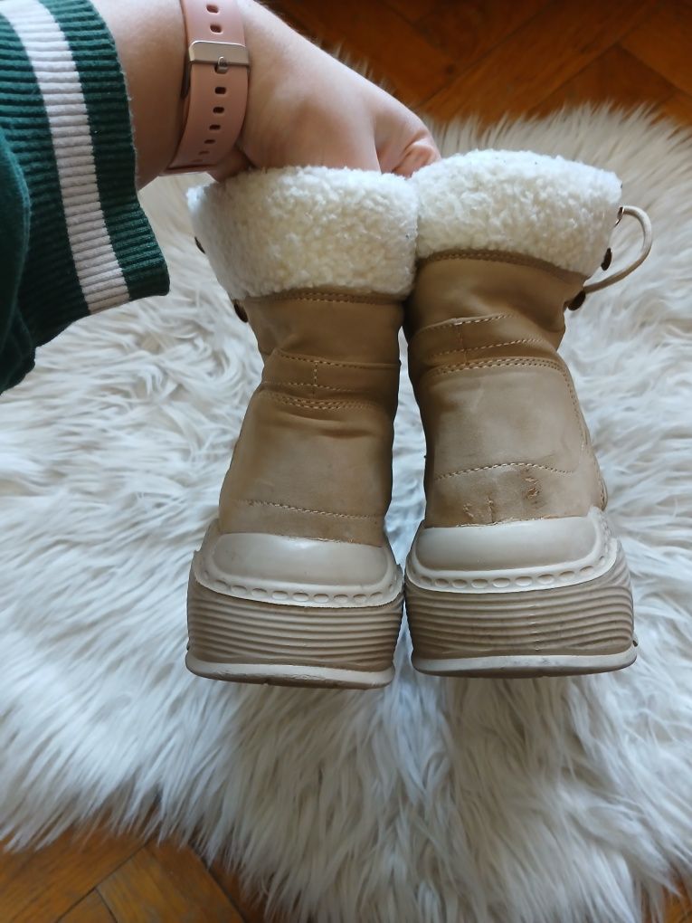 Buty ocieplane na zimę, DeeZee. Rozmiar 41.