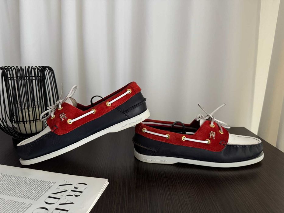 Топсайдери, мокасини шкіряні Tommy Hilfiger (Оригінал, 42 р).