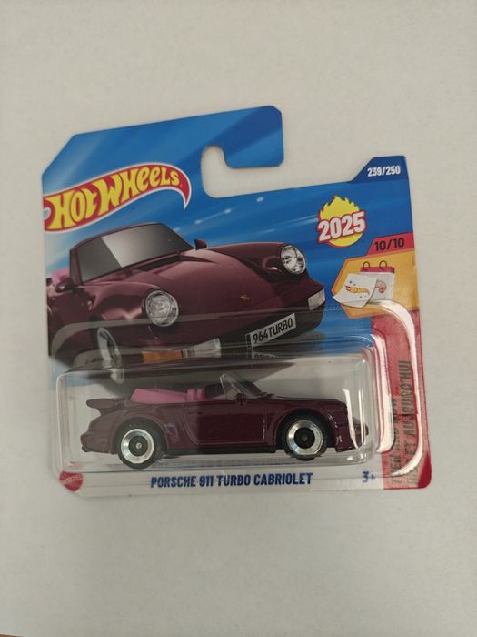 Hot Wheels Porsche 911 Turbo Cabriolet – Case L