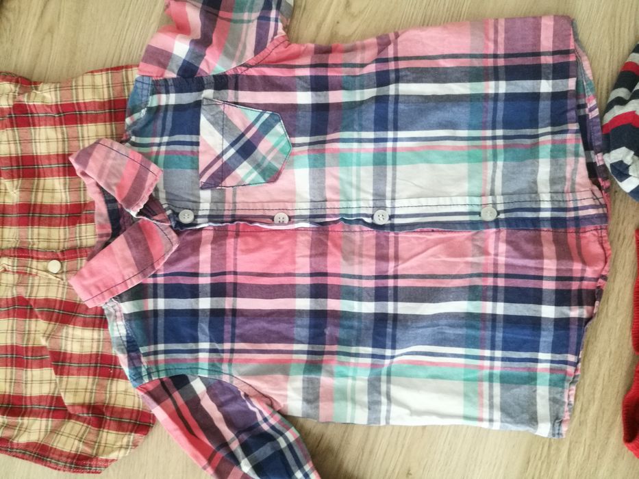 Zestaw paka dla chłopca 98 koszule + gratis spodnie