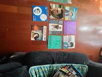 Vários discos de vinil
