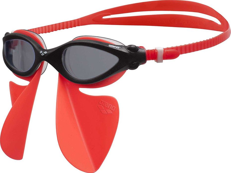 CS6 Okularki Pływackie Arena IMAX Pro AntiFog + Osłonki FREESTYLE