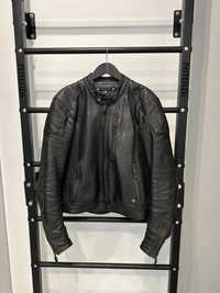 Kurtka BMW Motorrad BlackLeather, czarna, 54