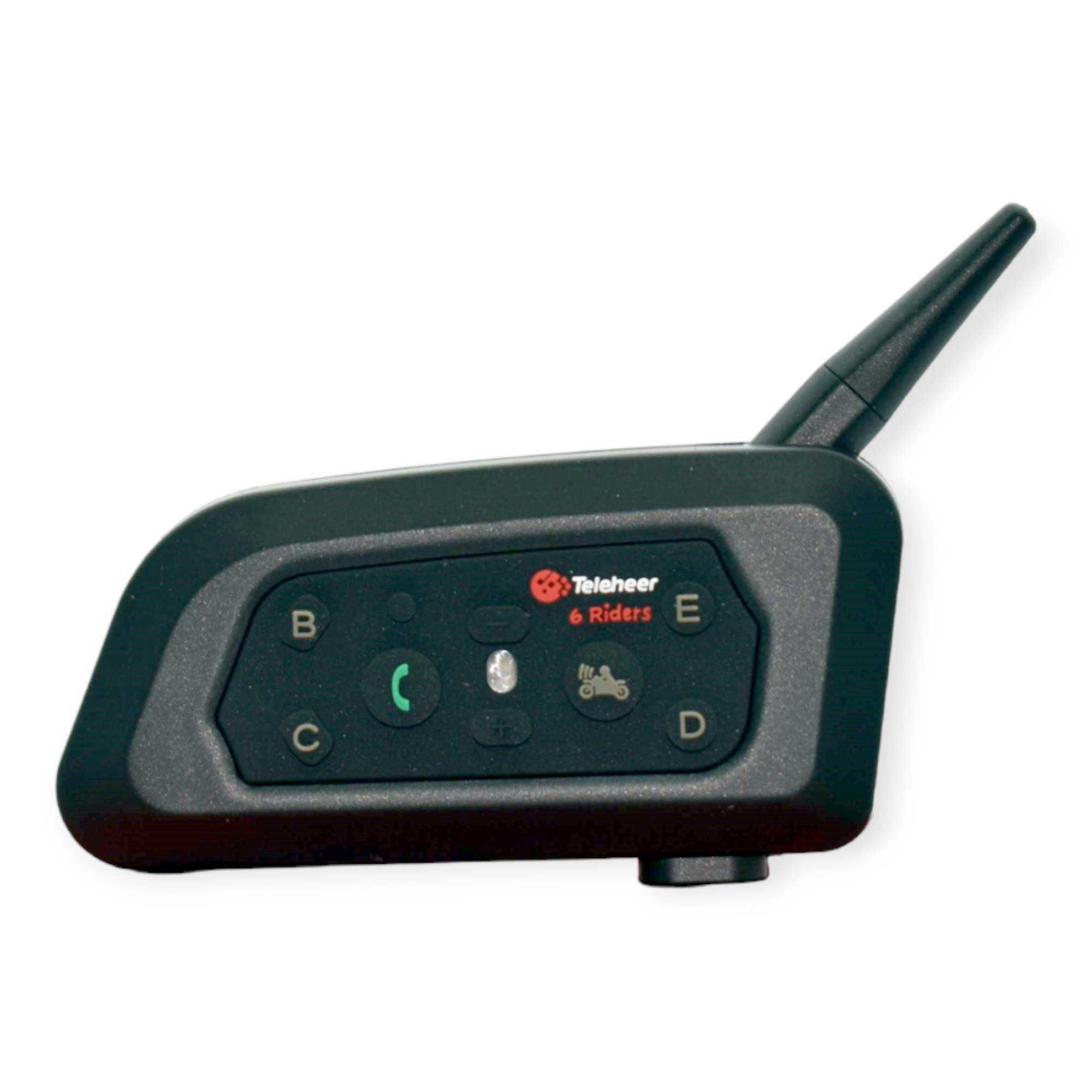 Intercomunicador Bluetooth V6 Plus para Capacete de mota - 1500m