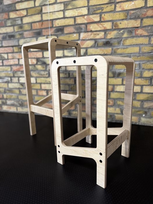 Hoker ze sklejki 65 cm