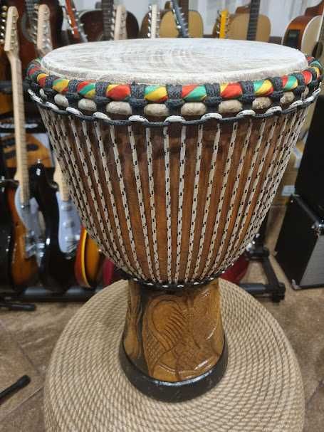 Djembe senegalskie Kangaba bęben afrykański duży Made in Senegal