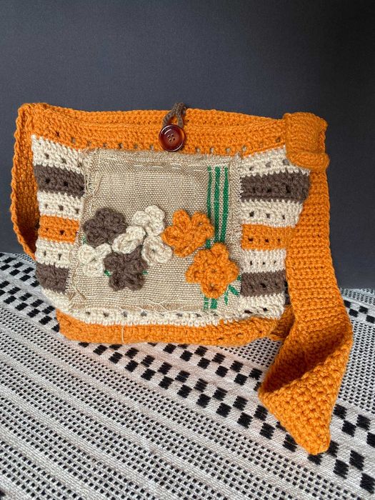 Torba średnia handmade "Pszczółka"