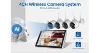 CCTV Sistema Vídeo Vigilância WiFi HD  Câmaras +Tablet (NOVO)