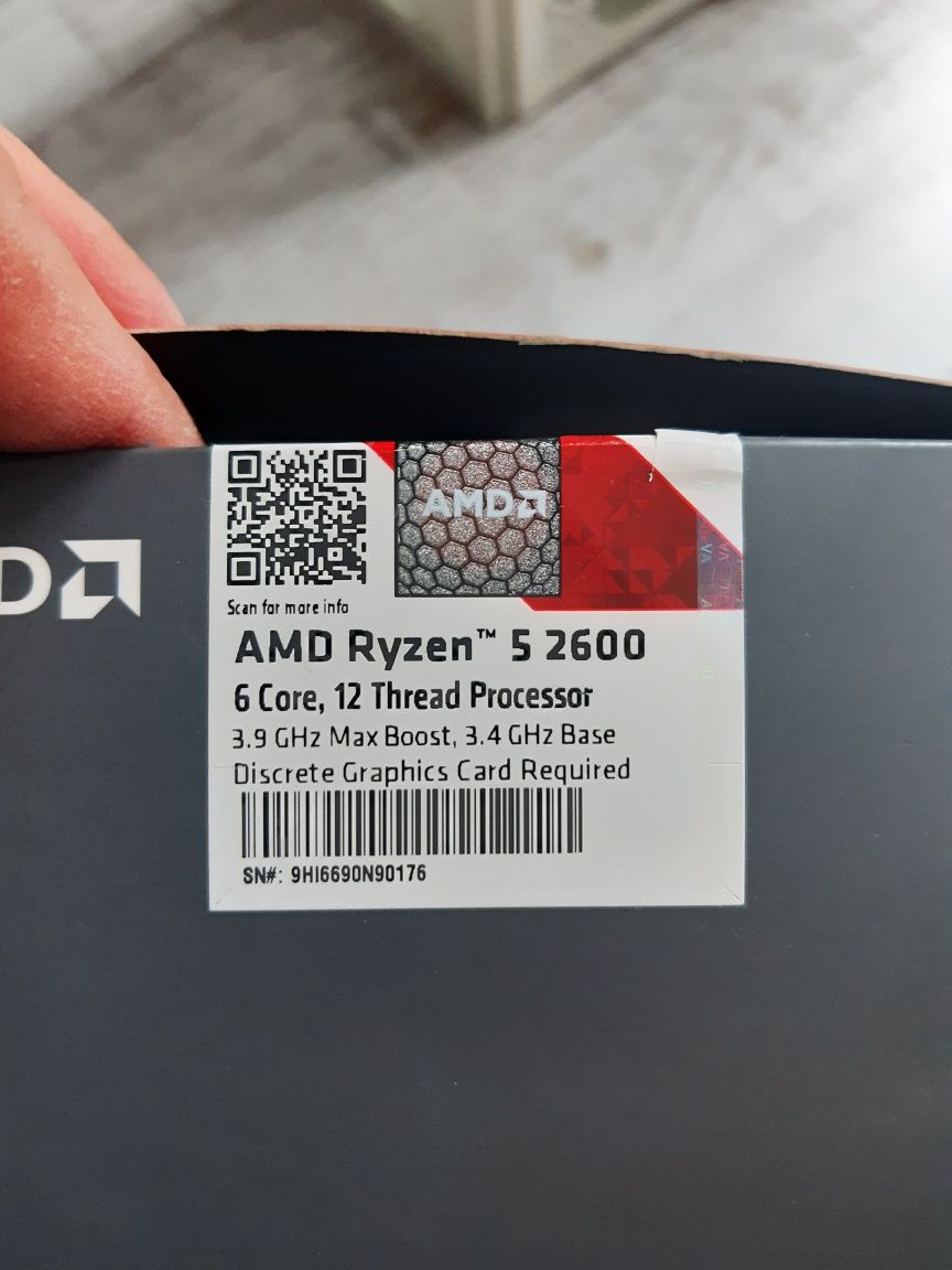 Procesor AMD Ryzen 5 2600 BOX