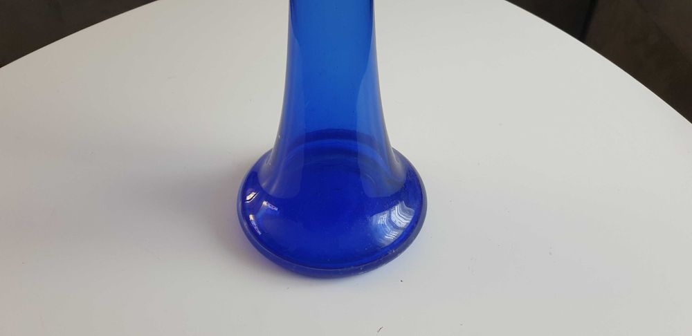 Starocie z Gdyni - Szkło kolorowe - wazon 50cm