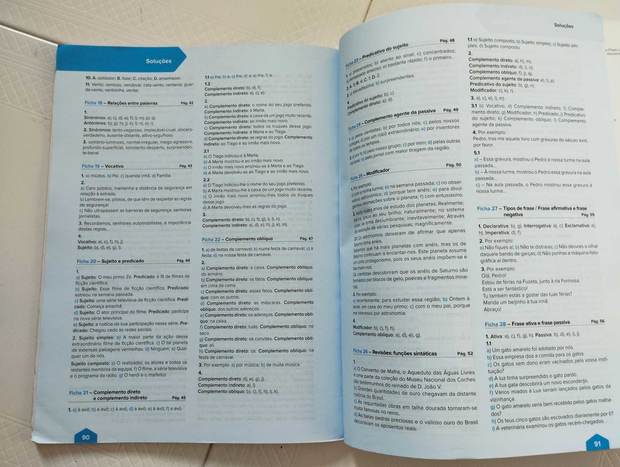 Português Palavra Passe 6º ano caderno de actividade