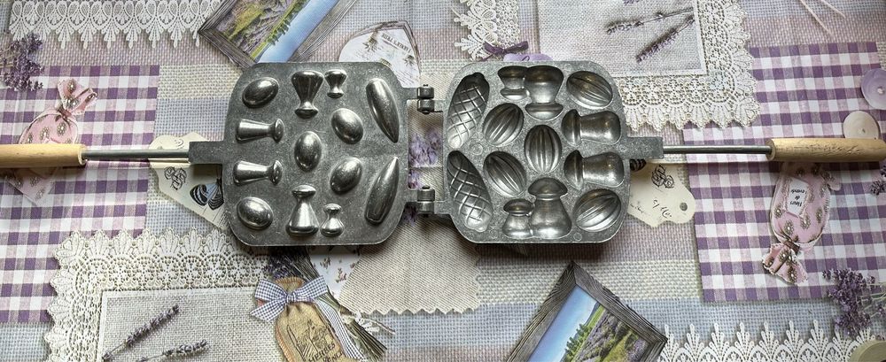 Велика горішниця орешница лесное ассорти форма для випічки на газу