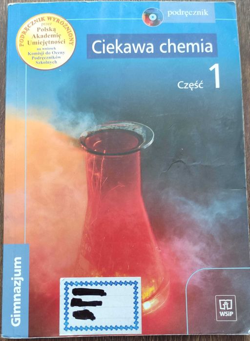 podręcznik Ciekawa chemia cześć 1, 2, 3