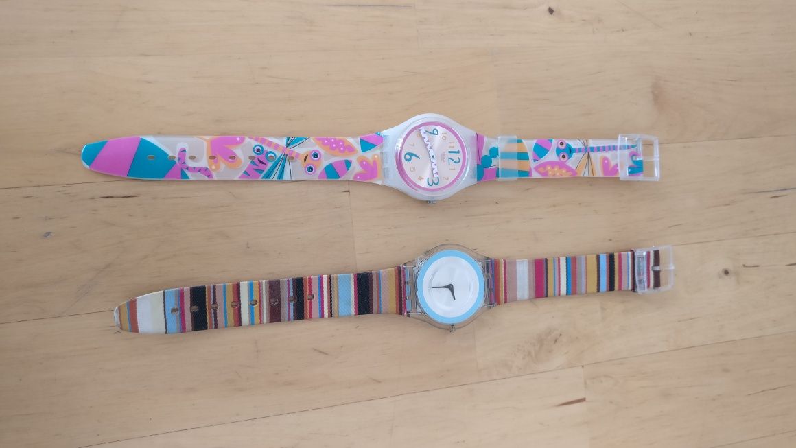 Conjunto de 7 relógios Swatch