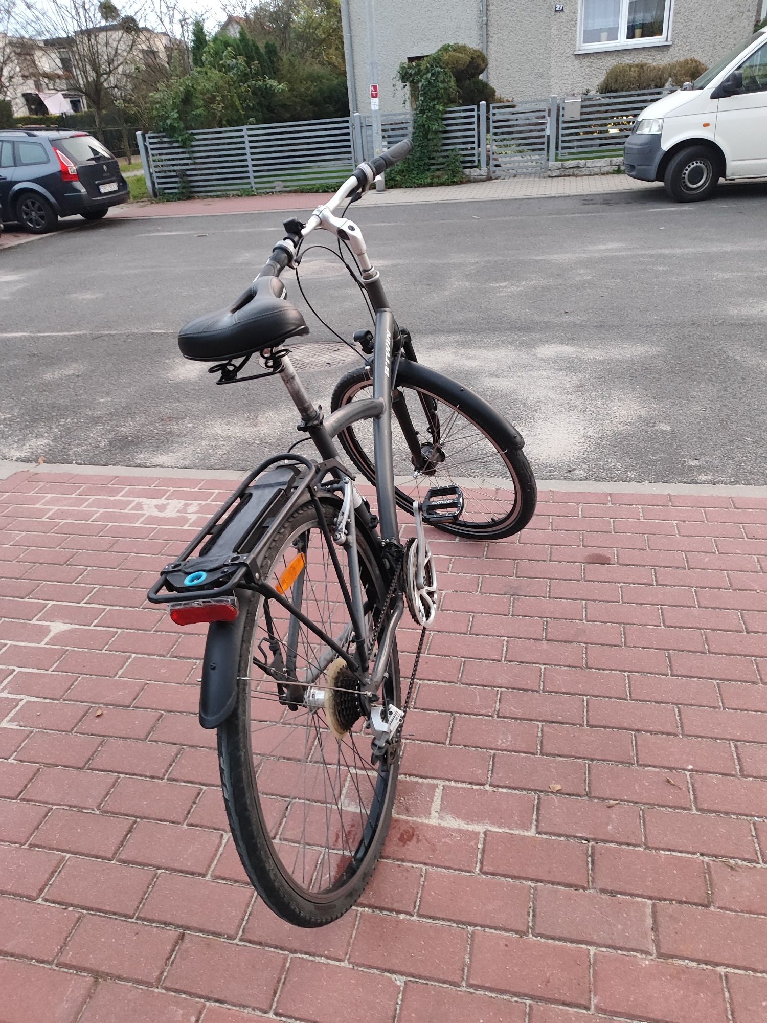 Rower miejski btwin original 520