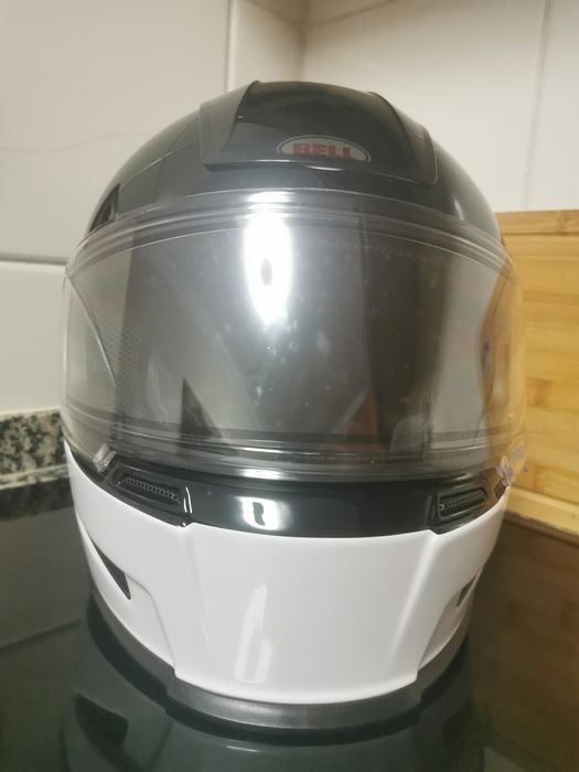 Capacete Bell Eliminator - black & white