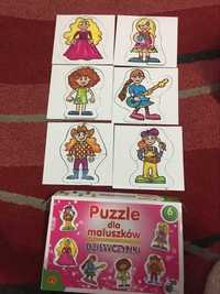 puzzle układanki dla maluszków dziewczynek 2+