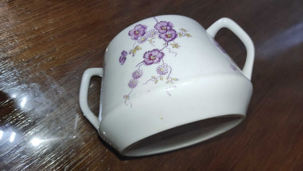 Сахарница сервиза Вербилки антикварная