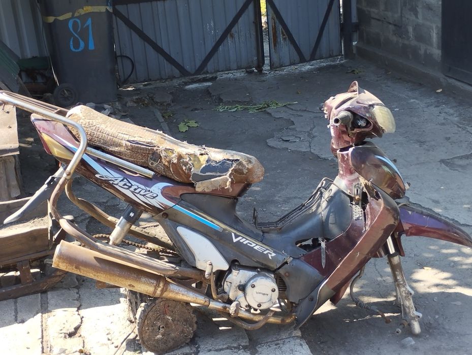 Viper актив 110cc,разбор