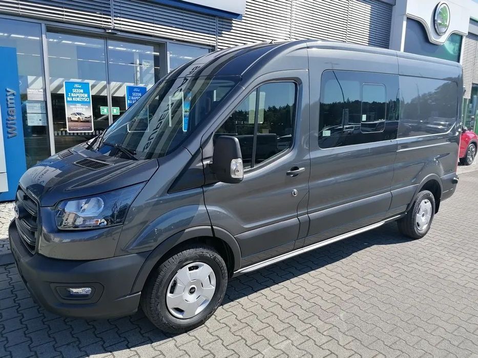 Ford TRANSIT BRYGADOWY  7 osobowy , od ręki , DCIV , salon Forda