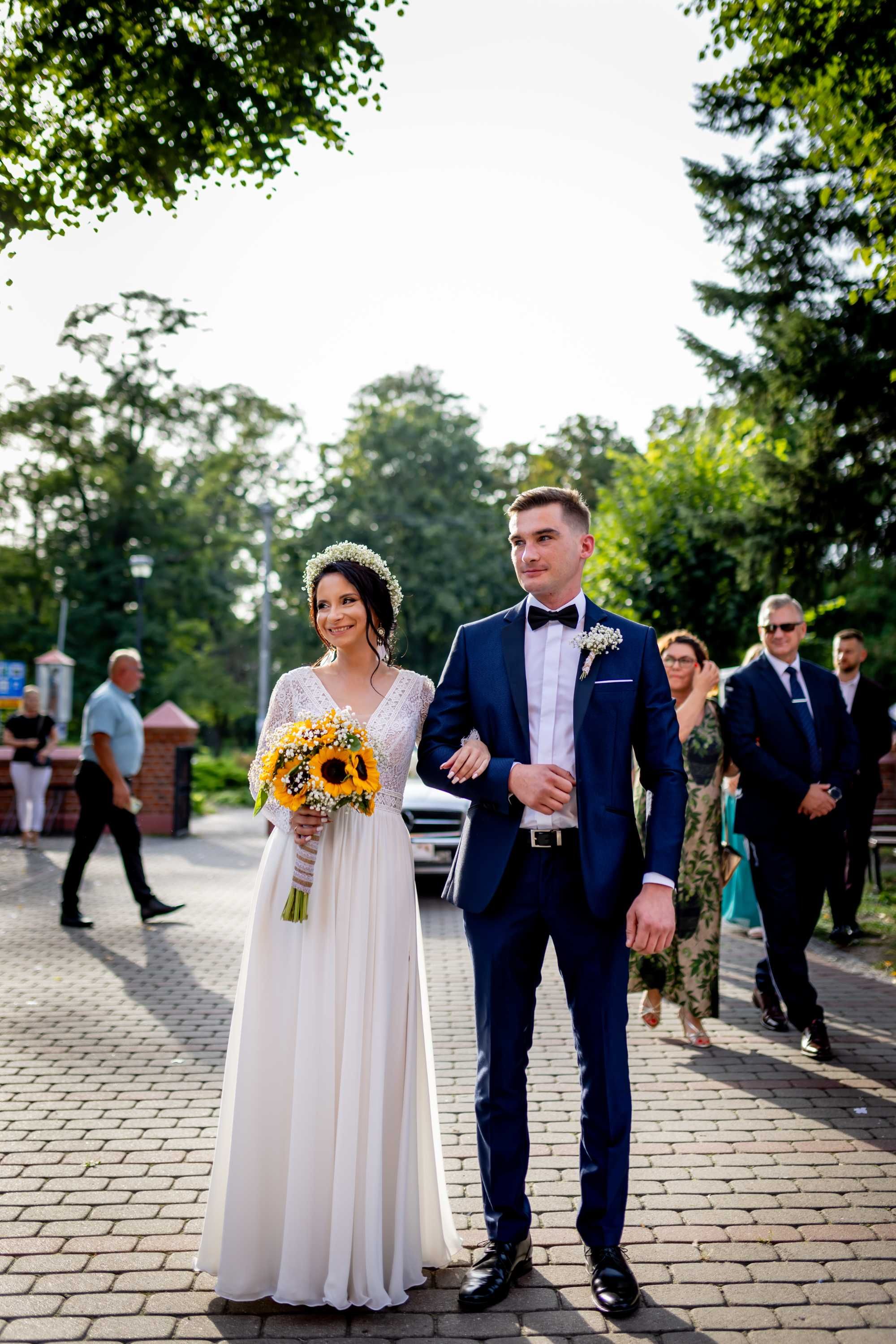 Suknia ślubna boho