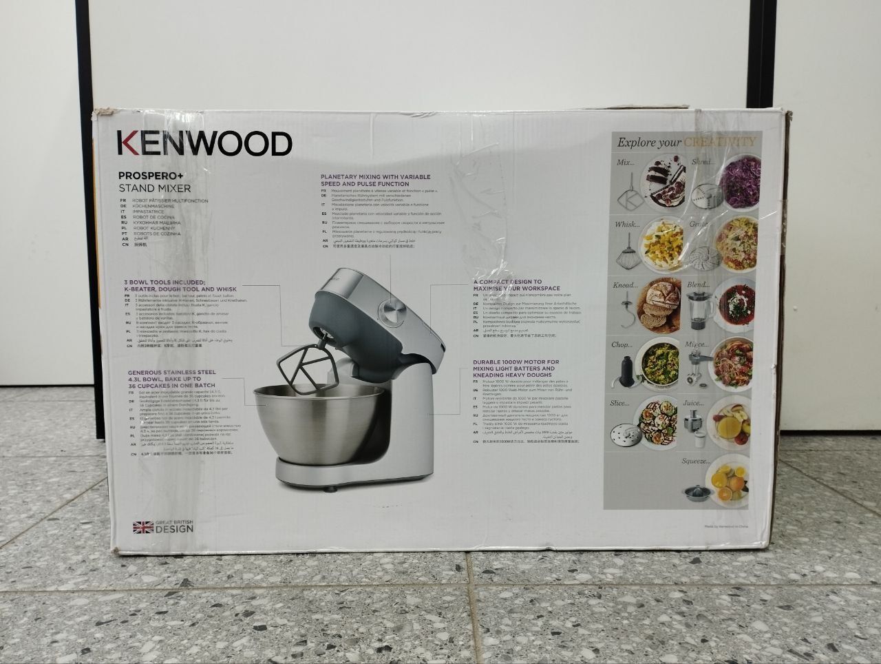 Кухонниа машина Kenwood Prospero Plus KHC29A (коробка, комплект)