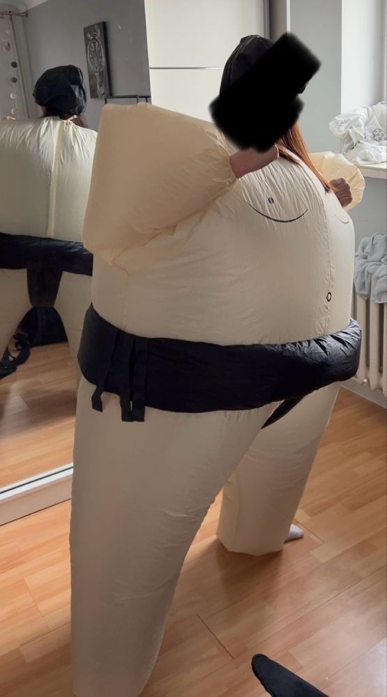 Dmuchany strój sumo