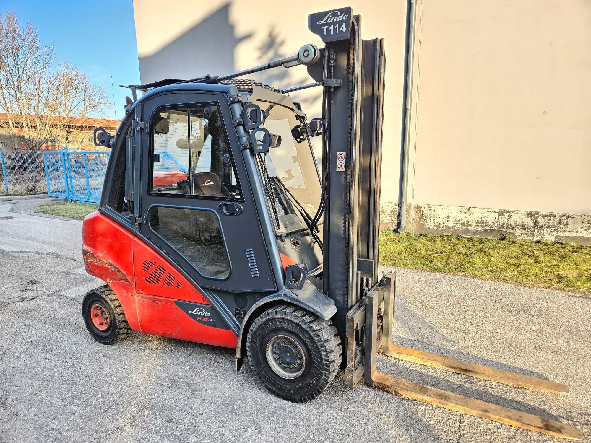 Linde H35T-02 2017r Kabina Klimatyzacja 8800mth!