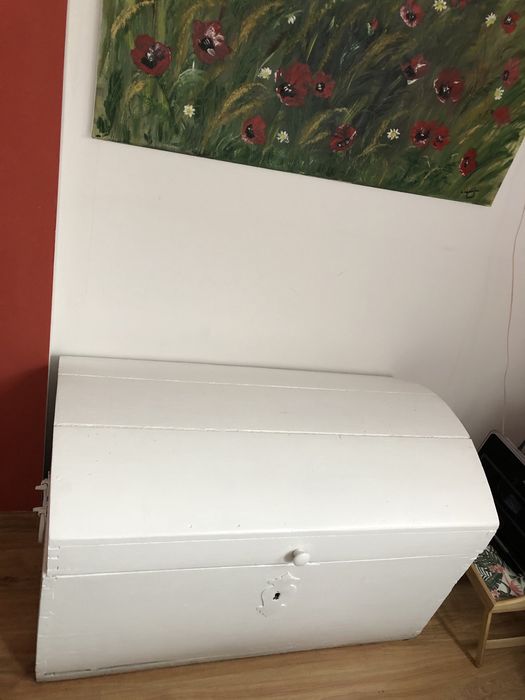 Skrzynia kufer duzy bardzo pakowny