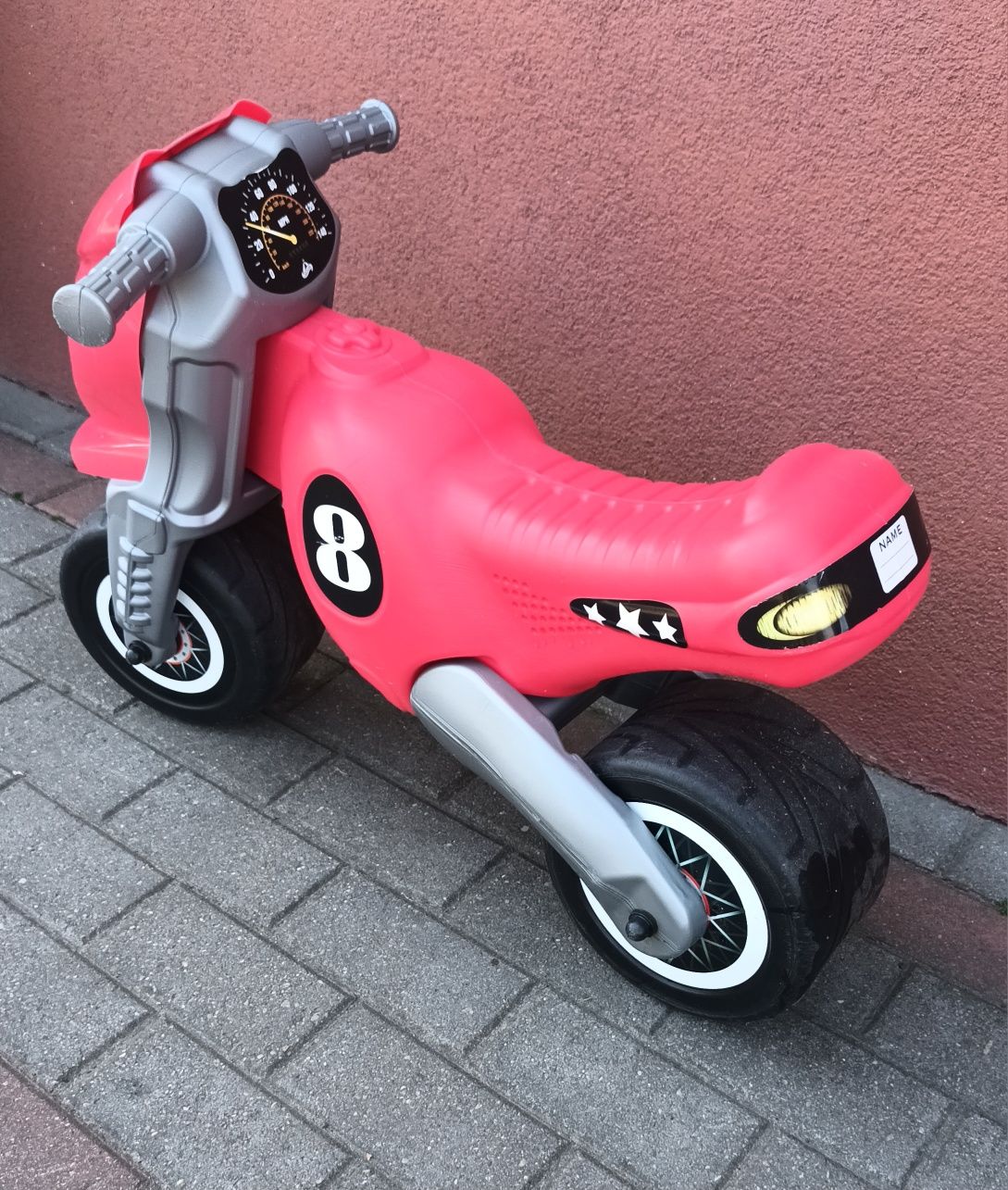 Motorek jeździk biegowy