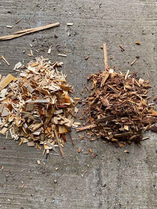 Щіпа тріска паливна щепа тирса дрова брикет пелета паливо