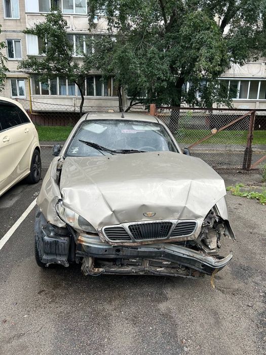 Daewoo Lanos после ДТП